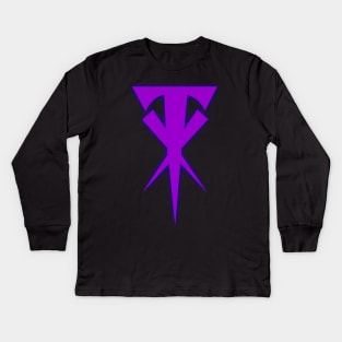 Undertaker Sign Kids Long Sleeve T-Shirt